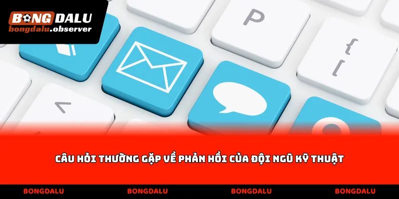 Câu hỏi thường gặp về phản hồi của đội ngũ kỹ thuật