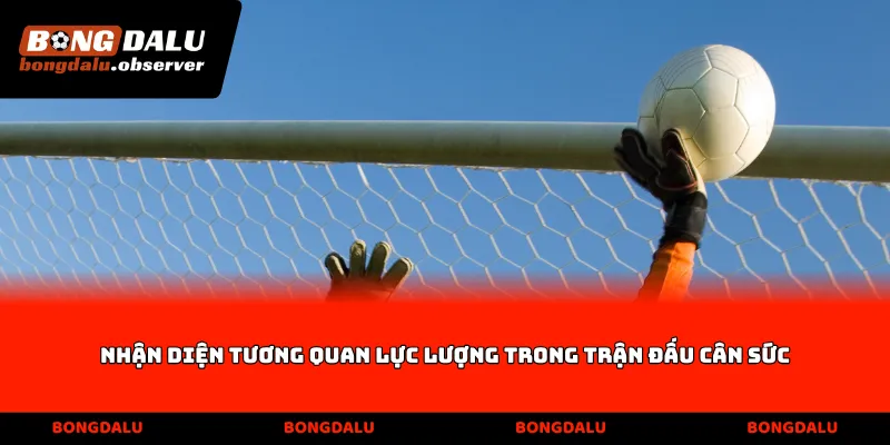 Nhận diện tương quan lực lượng trong trận đấu cân sức