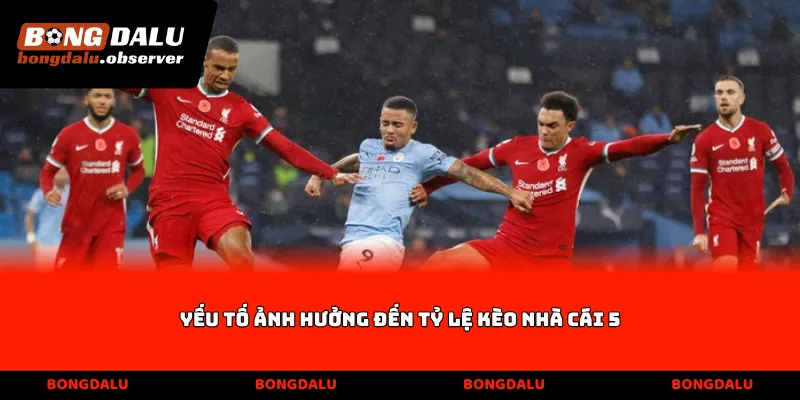 Yếu tố ảnh hưởng đến tỷ lệ kèo nhà cái 5